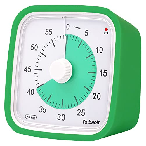 Temporizador Visual 60 Minutos Con Funda (verde)