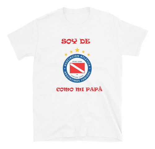 Remera Modal Niño Argentinos Soy Aaaj Como Mi Papa Mama Etc