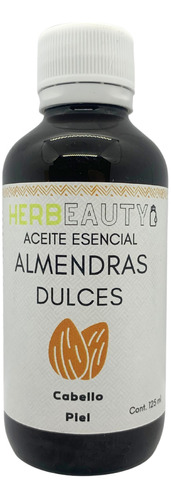 Aceite Esencial Para Piel Herbeauty Almendras Dulces 125 Ml