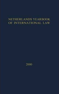 Libro Netherlands Yearbook Of International Law:2000 - M....