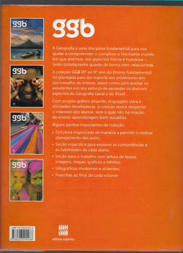 Livro Geografia Geral E Do Brasil - 7º Ano, De Eustaquio De Sene. Editora Scipione, Capa Mole Em Português