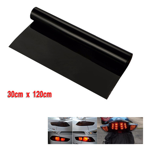 - Película De Vinilo Tintada Para Luces Traseras Ahumadas,