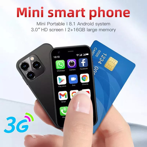 ! Mini Smartphone Android Ultrapequeño Para Estudiantes