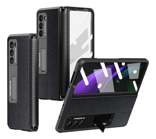 Funda Bisagra Retráctil Tpu+pc Para Samsung Galaxy Z Fold2 5