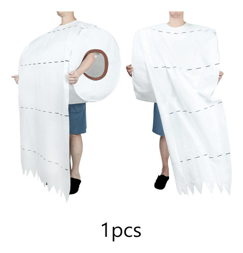 2 Rollo De Papel Higiénico Para Disfraz, Rollo Grande, Ropa