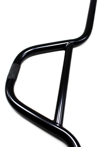 Manillar Bmx Ws01-cbbk-a Acero Alto Carbono Negro Negro