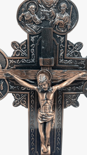 Crucifixo De Parede Ou Mesa Apóstolos Rose 30-cm