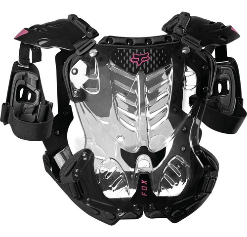 Imagen 2 de 2 de Pechera Motocross Fox - Mujer - R3 - #24812- Rosa