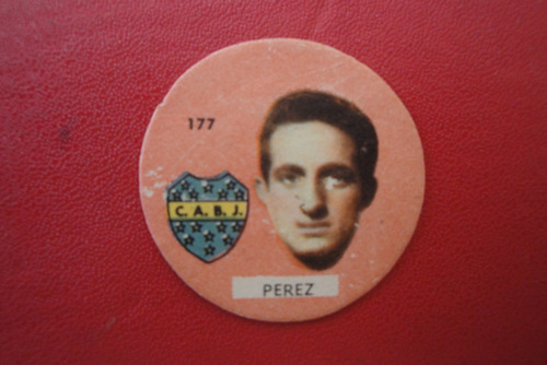 Figuritas Sport Año 1960 Perez 177 Boca Juniors