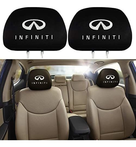 Mjedc 2pcs Of Printed Lincoln Logo Car Headrest 5zqkr