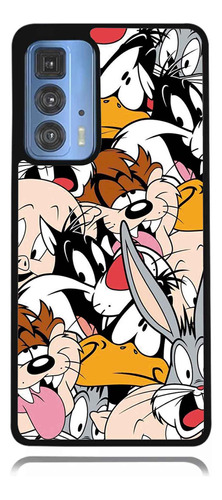 Funda Protector Para Moto Edge 20 Pro Looney Tunes