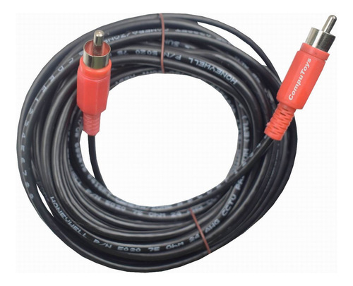 Cable Rca 1x1 Solo Video Compuesto 6 Metros Computoys Sas