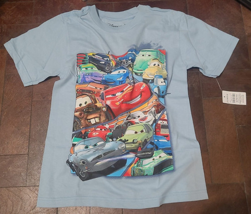 Remeras Cars Disney Original Talle 5/6 Años Importada Nueva