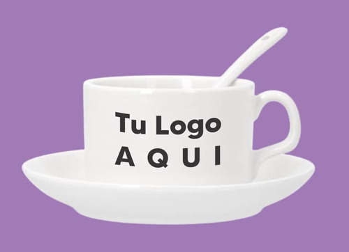 Tazas De Cafe Estampadas Personalizadas Con Tu Logo