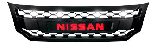 Parrilla Frontal Nissan Np300 Navara Frontier Con Led 15-19