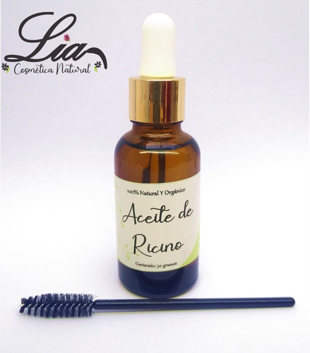 Imagen 2 de 8 de Aceite De Ricino 100% Puro, Orgánico 30 Ml, Pestaña, Cabello