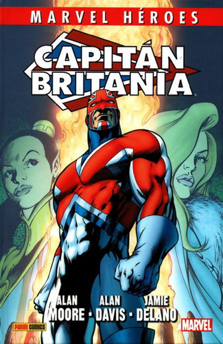 Panini Marvel Heroes Cmh - Capitan Britania De Alan Moore