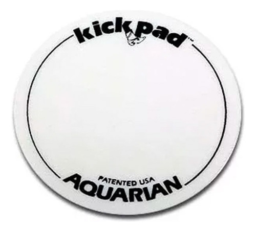 Protector Parche Bombo Bateria Aquarian Kp1 Single Kick Pad