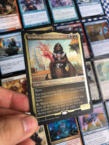 Deck Commander Magos Controle E Dano Magic The Gathering 03 03 Inglês E Português (Usado)