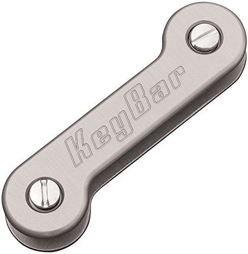 Keybar Clave Organizador, De Aluminio Anodizado Plata, Key00