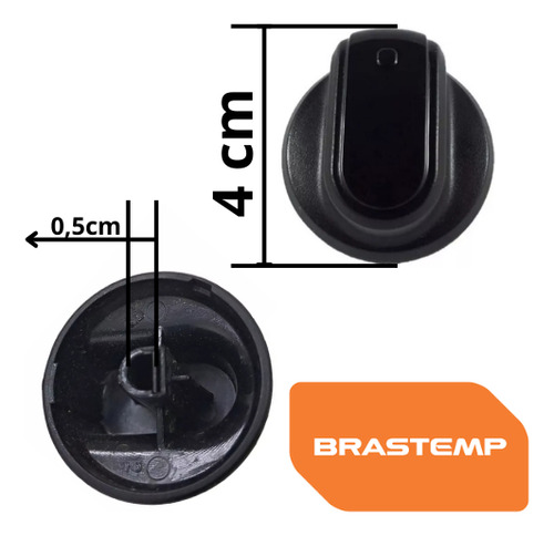 Botão Fogão Brastemp 6 Peças