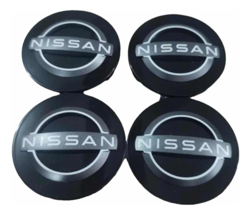 Juego De Centros De Rin Para Nissan Sentra Original 54mm