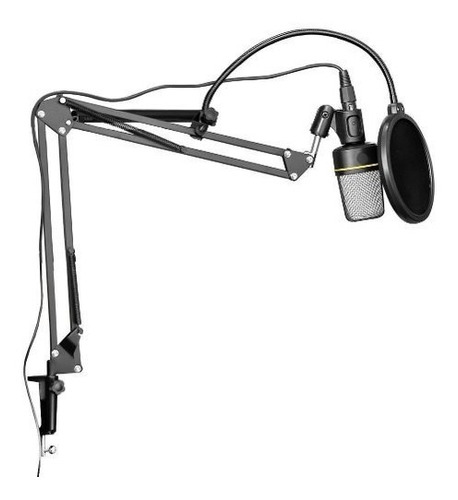 Microfone Estúdio Sf920 + Pop Filter + Pedestal