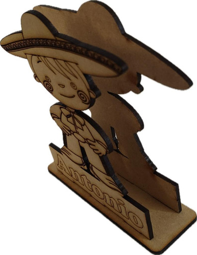 20 Servilleteros Personalizados Charrito Infantil