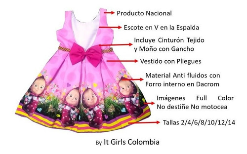 Imagen 4 de 8 de Vestidos Princesita Sofia - Ig