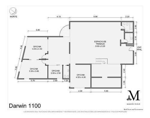 Imagen 5 de 20 de Oficina - Darwin - Loft - Excelente - Profesional - Seguridad - Palermo Hollywood -venta