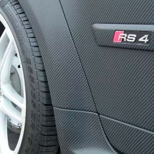 Envelopamento Fibra Carbono Preto 3d 5mx60cm Carro Moto