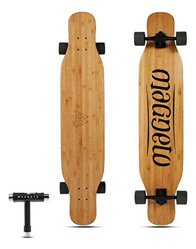 Magneto Longboards Bamboo Longboards For Cruising, Carving,