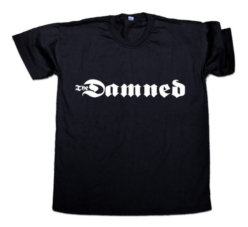 Imagen 2 de 3 de Remera The Damned Unisex Punk, Rock Gótico, Post-punk