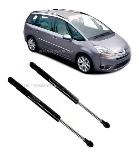 Kit X2 Amortiguadores De Baul Citroen C4 Picasso Puertas