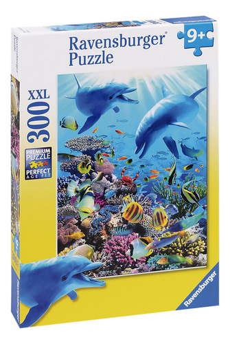 Ravensburger Rompecabezas: Aventura Bajo El Mar Kids Xxl 300