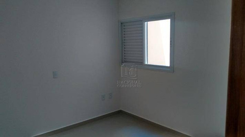 Cobertura Com 2 Dormitórios À Venda, 90 M² Por R$ 320.000 - Vila Camilópolis - Santo André/sp - Co2468