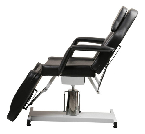 Cama De Masaje Facial Ajustable Multifunción Negra Spa