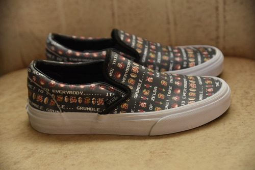 Tênis Vans Nintendo Legend Of Zelda Infantil Slip-on