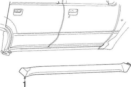 Estribo Izquierdo Ford Explorer 95-2001 Original