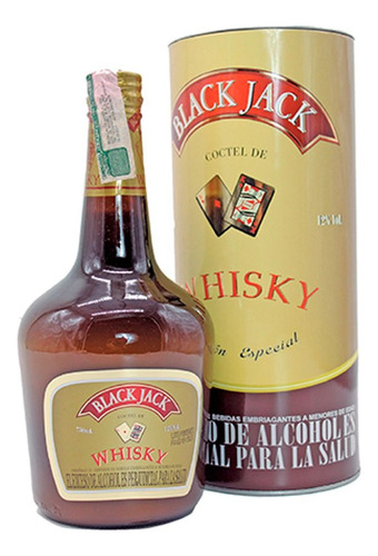 Cocte Whisky Blanck Jack X750ml - mL a $45