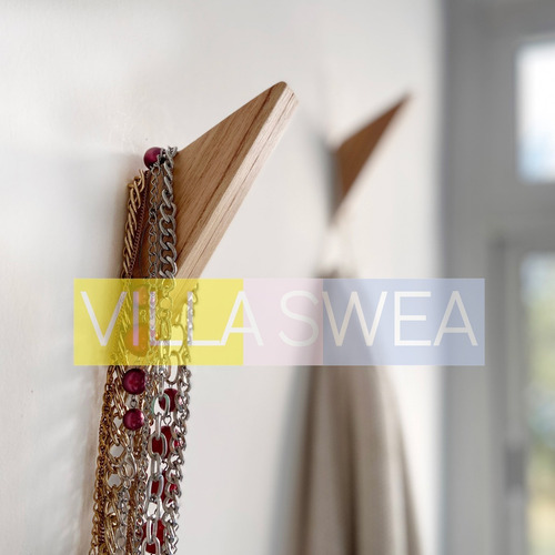 Gancho De Pared Diseño Escandinavo De Madera Paraiso - Frey