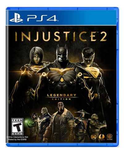 Injustice 2 Legendary Edition Ps4 Fisico Sellado