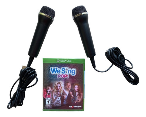We Sing Pop! Juego Karaoke Xbox One Con 2 Micrófonos