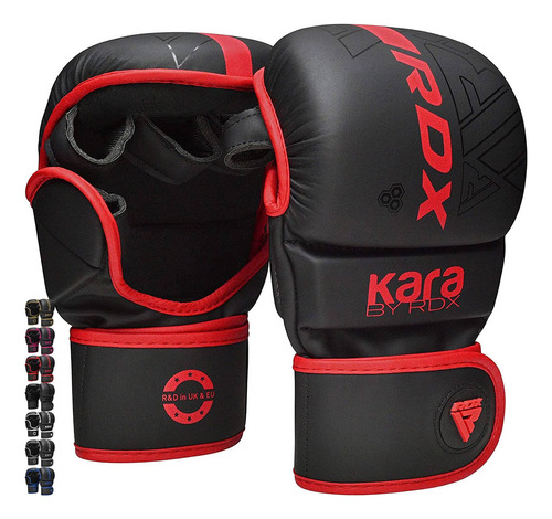 Rdx Guantes De Artes Marciales De Artes Marciales Híbridas.