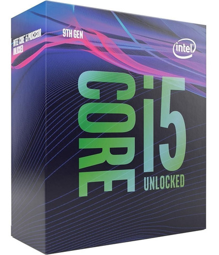 Processador Intel Core I5-9600k 9mb 3.7 - 4.6ghz 9th Gen