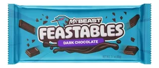 Mr. Beast 10 Pack Barras De Chocolate Dark Chocolate 60g