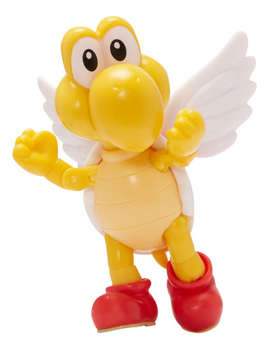 Super Mario Collectible Red Para Koopa Troopa 4 Pulgadas Fi.