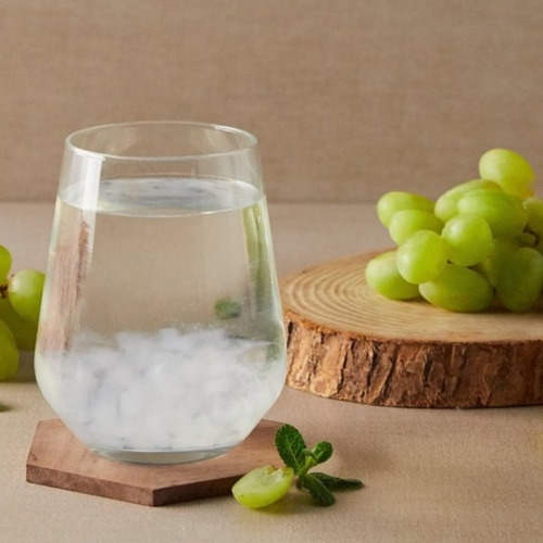 Jugo Coreano 100% Natural Sabor A Uva Verde Con Coco Palm