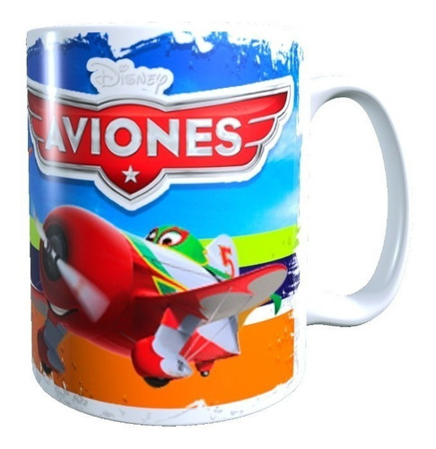 Taza Aviones Infantil Pelicula