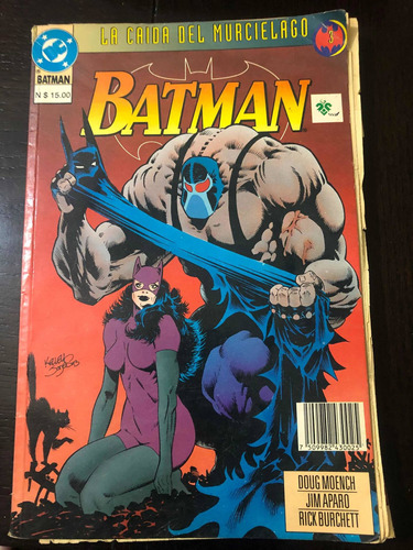 Comic Batman La Caida Del Murcielago Tomo 3 Usado | MercadoLibre
